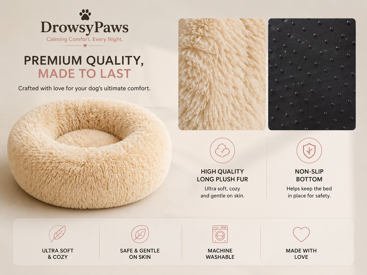 DrowsyPaws Beruhigungsbett
